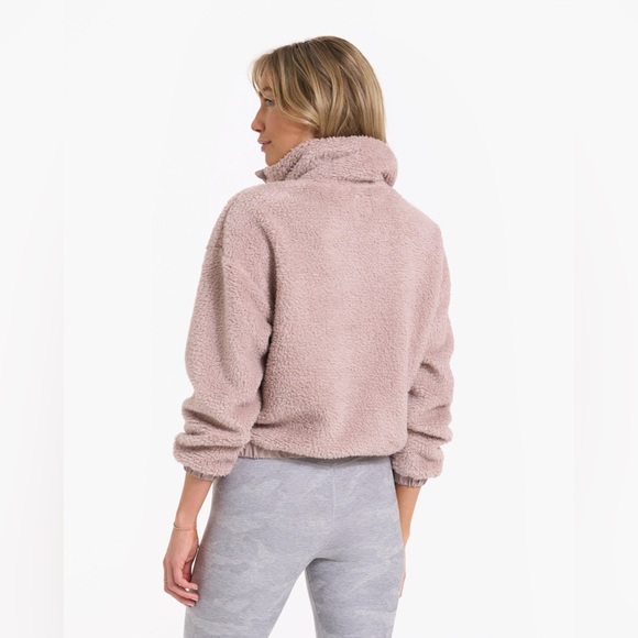 Vuori Cozy Sherpa Jacket - Umber Pink - Small - Picture 3 of 8